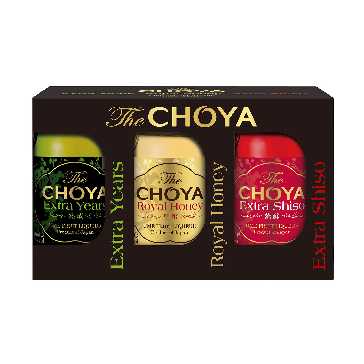 CHOYA 熟成梅酒三小瓶組