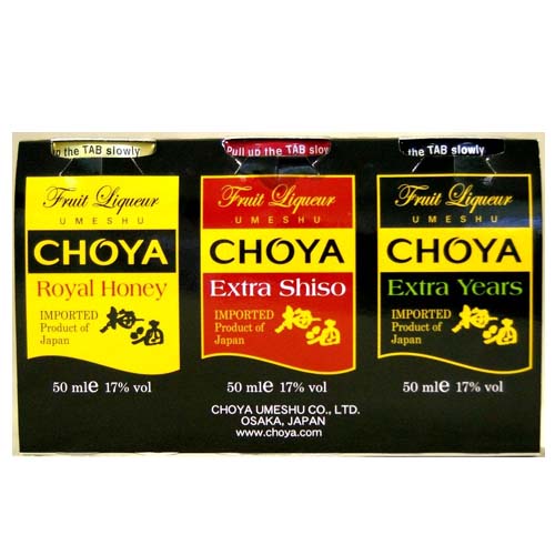 CHOYA 熟成梅酒三小瓶組